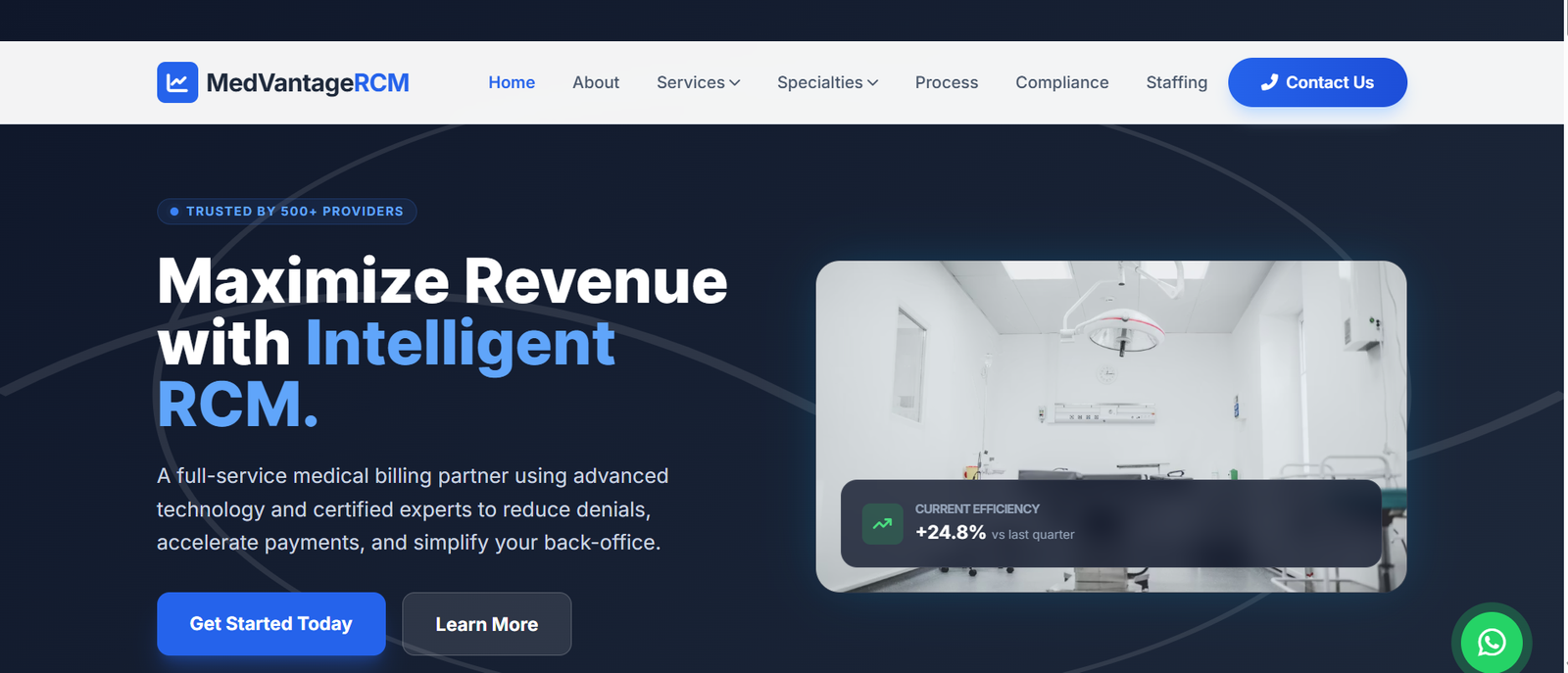 Medical Billing Website